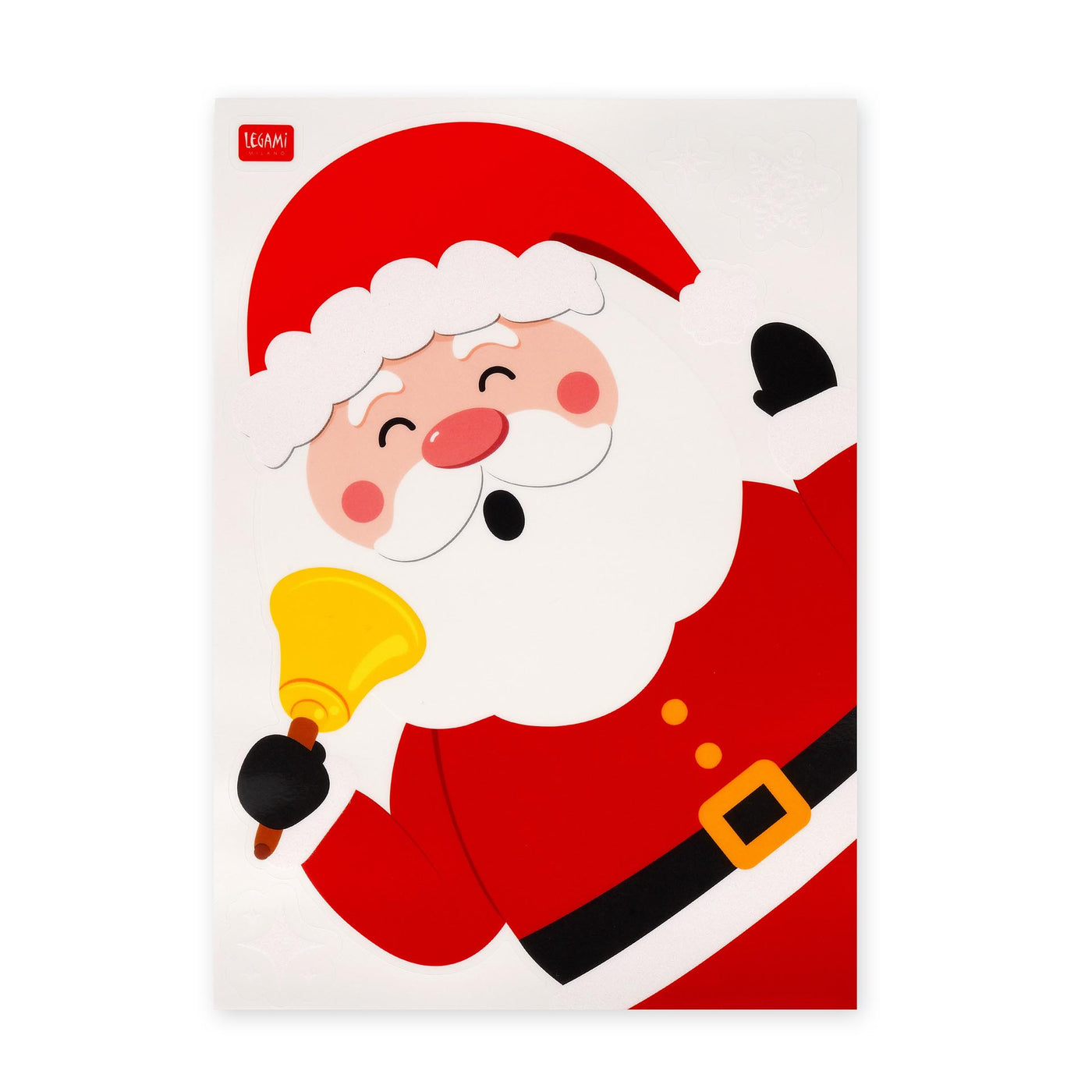 Legami Christmas 70 Static Cling Window Stickers  - Window Wow!