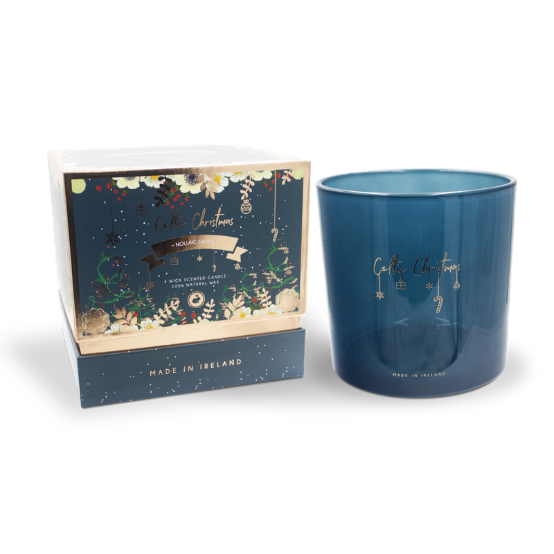 Celtic Candles Christmas 2025 Luxury 4 Wick Candle Collection
