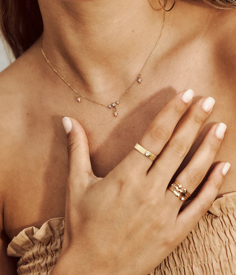 Zag Bijoux Necklace Collection - Gold Plated Steel (13)