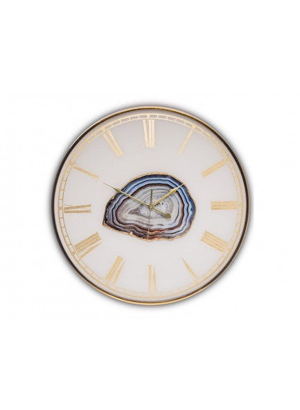 The Grange Collection Wall Clocks - 60cm with Agate Centre