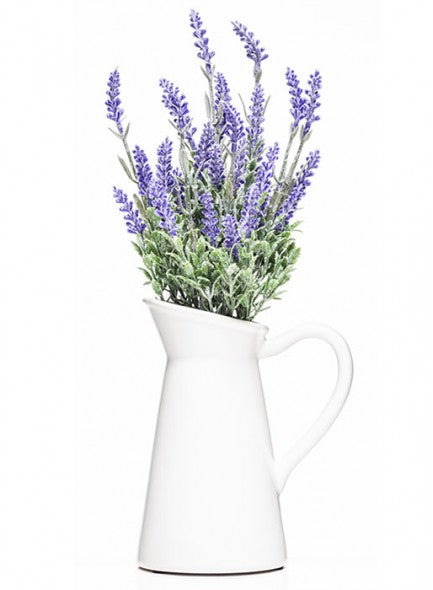 The Grange Collection Artificial Lavender in Jug