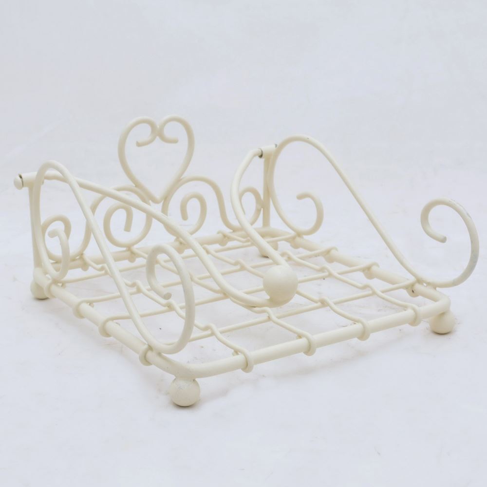 Fern Cottage Cream Napkin Holder