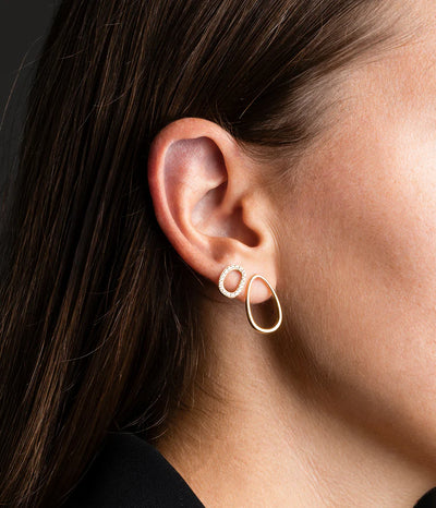 Zag Bijoux Earring Collection - Gold Plated Steel (8)