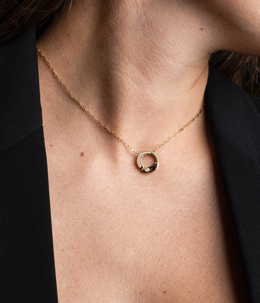 Zag Bijoux Necklace Collection - Gold Plated Steel