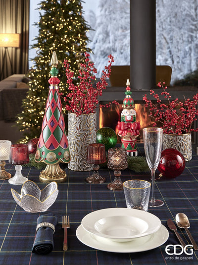 Christmas Floristry Stem - Red Berry Spray