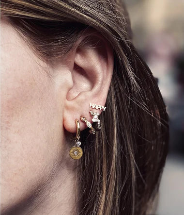 Zag Bijoux Earring Collection -  Steel