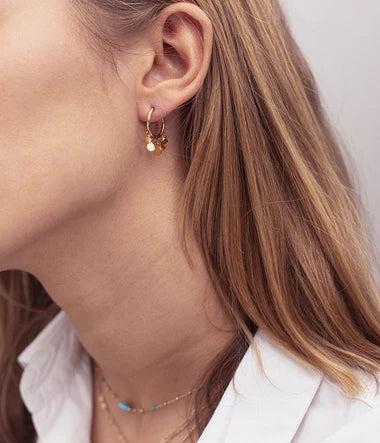 Zag Bijoux Earring Collection - Gold Plated Steel