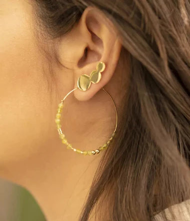 Zag Bijoux Earring Collection - Gold Plated Steel