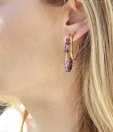 Zag Bijoux Earring Collection - Gold Plated Steel