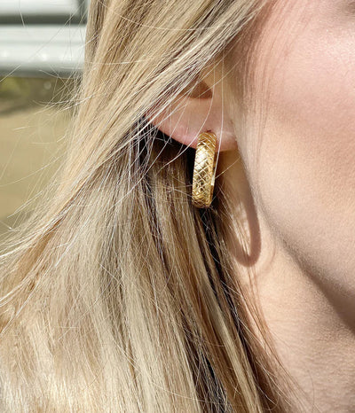Zag Bijoux Earring Collection - Gold Plated Steel (6)