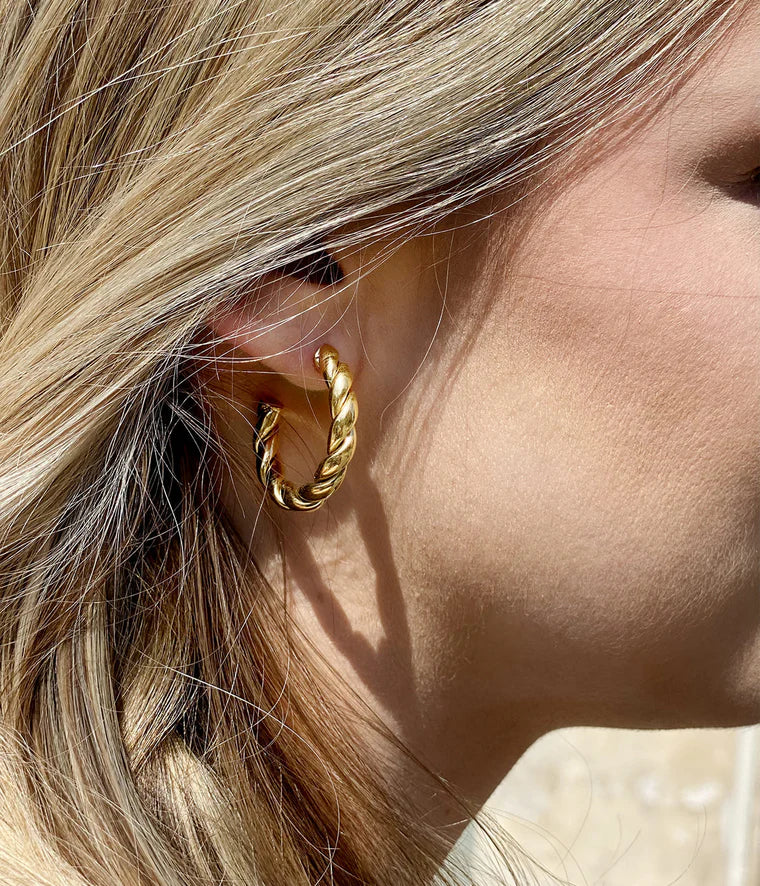 Zag Bijoux Earring Collection - Gold Plated Steel (6)