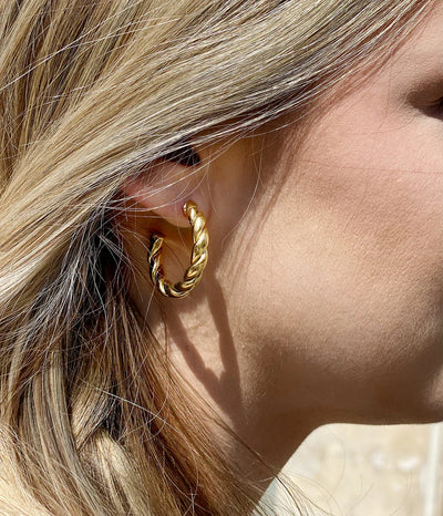 Zag Bijoux Earring Collection - Gold Plated Steel (6)