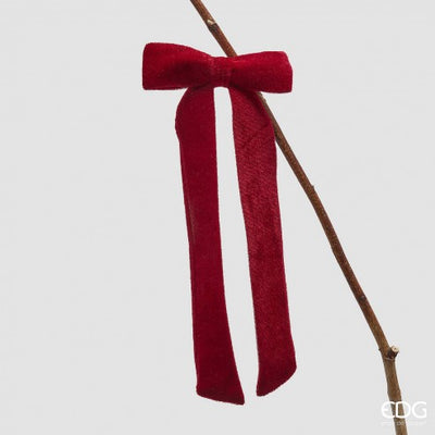 Christmas Bow - Velvet Ribbon Clip Collection