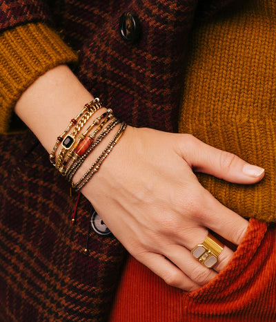 Zag Bijoux Bracelet Collection - Gold Plated Steel (16)
