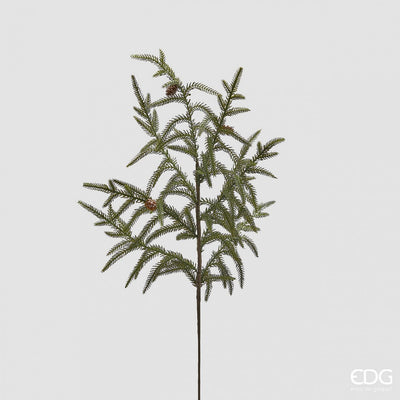 Christmas Floristry Stem - Green Pine Branch