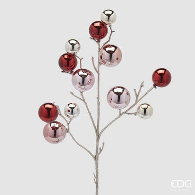 Christmas Floristry Stem - Bauble Branch