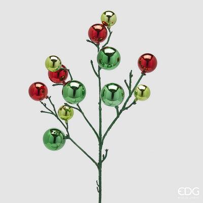 Christmas Floristry Stem - Bauble Branch