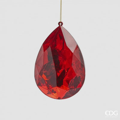 Christmas Tree Hanging Decoration - Diamond Droplet Over Sized Pendant Collection