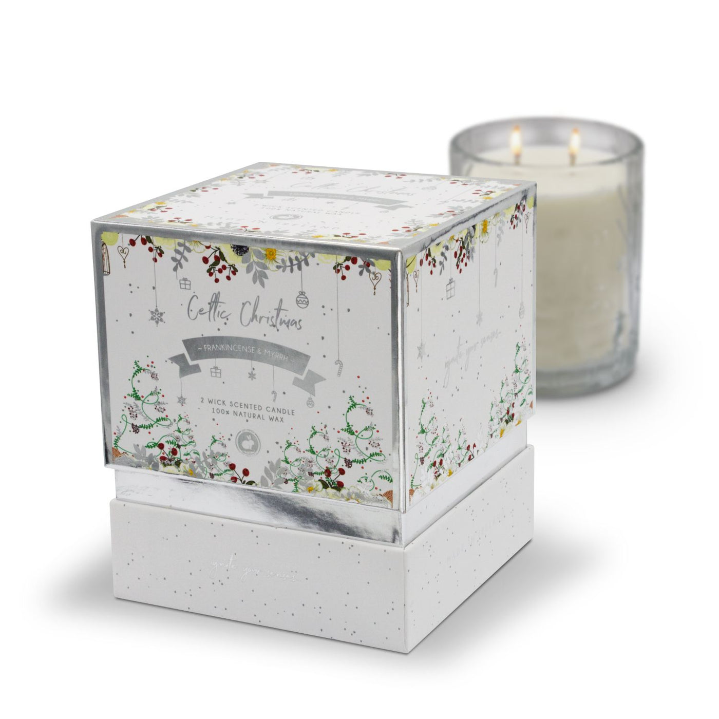 Celtic Candles Christmas 2024 Double Wick Candle Collection