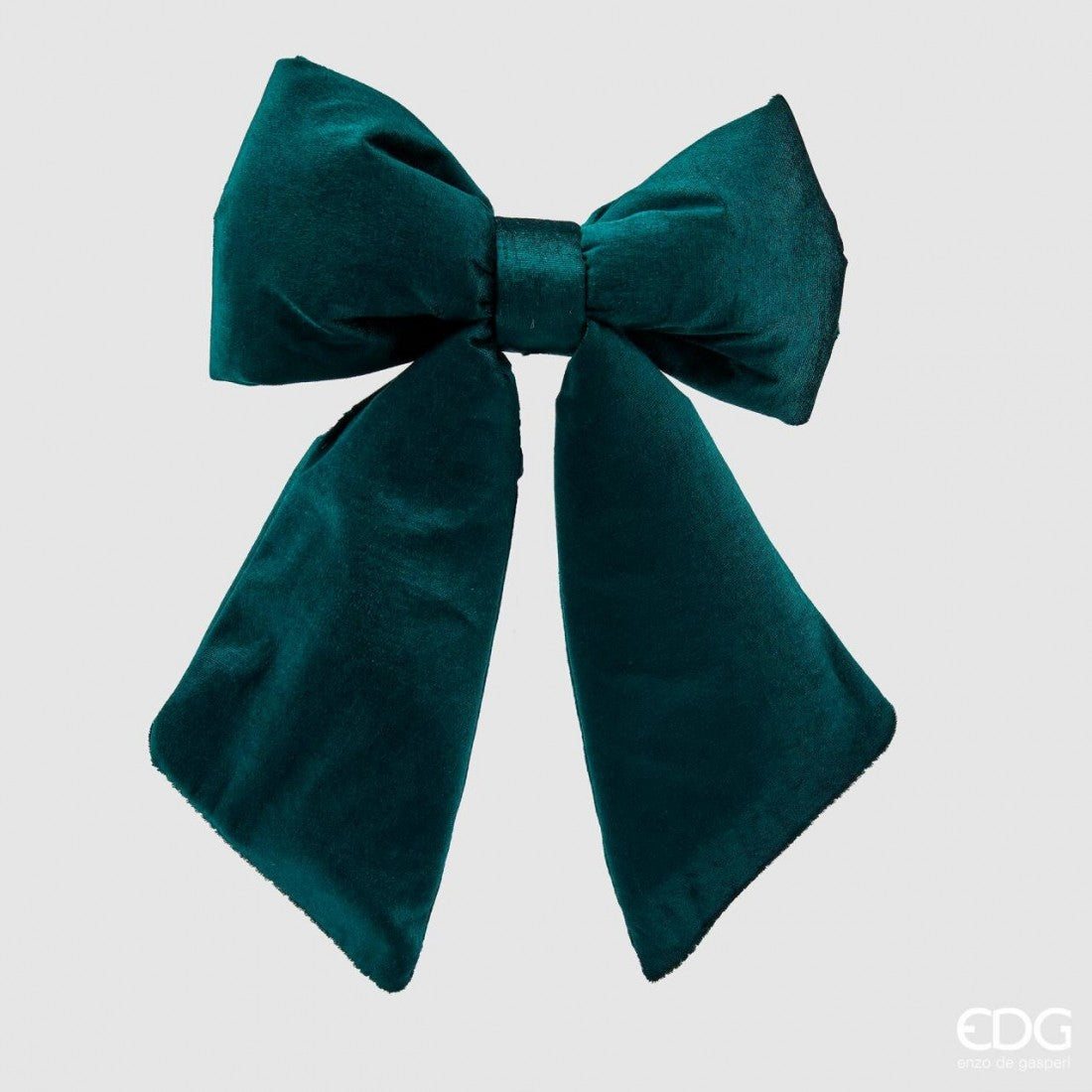 Christmas Bow - Green Velvet