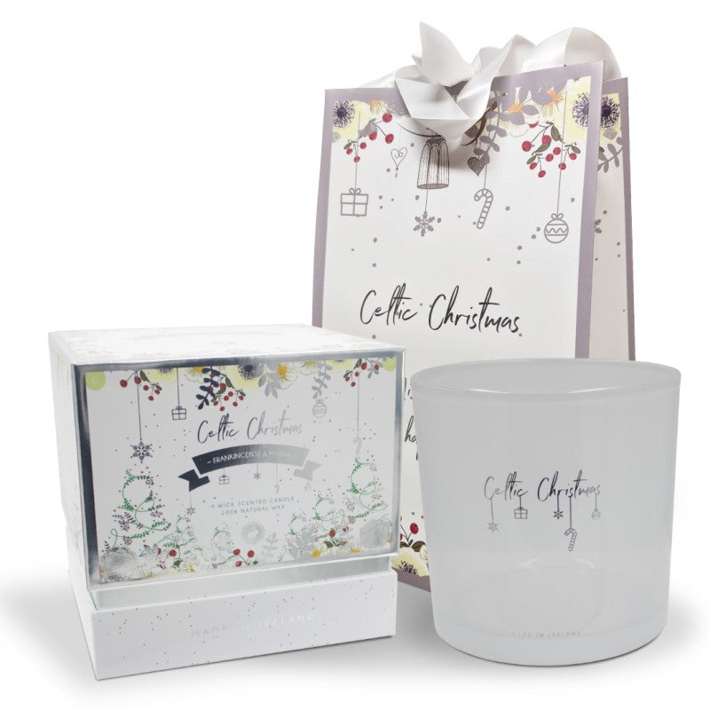 Celtic Candles Christmas 2025 Luxury 4 Wick Candle Collection