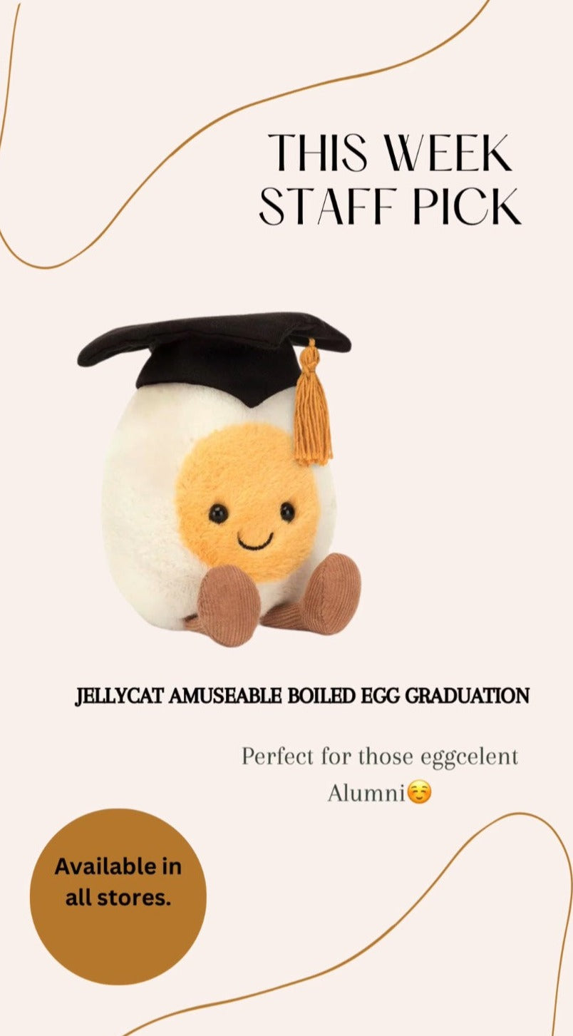 Jellycat Amuseable Boiled Egg Graduation
