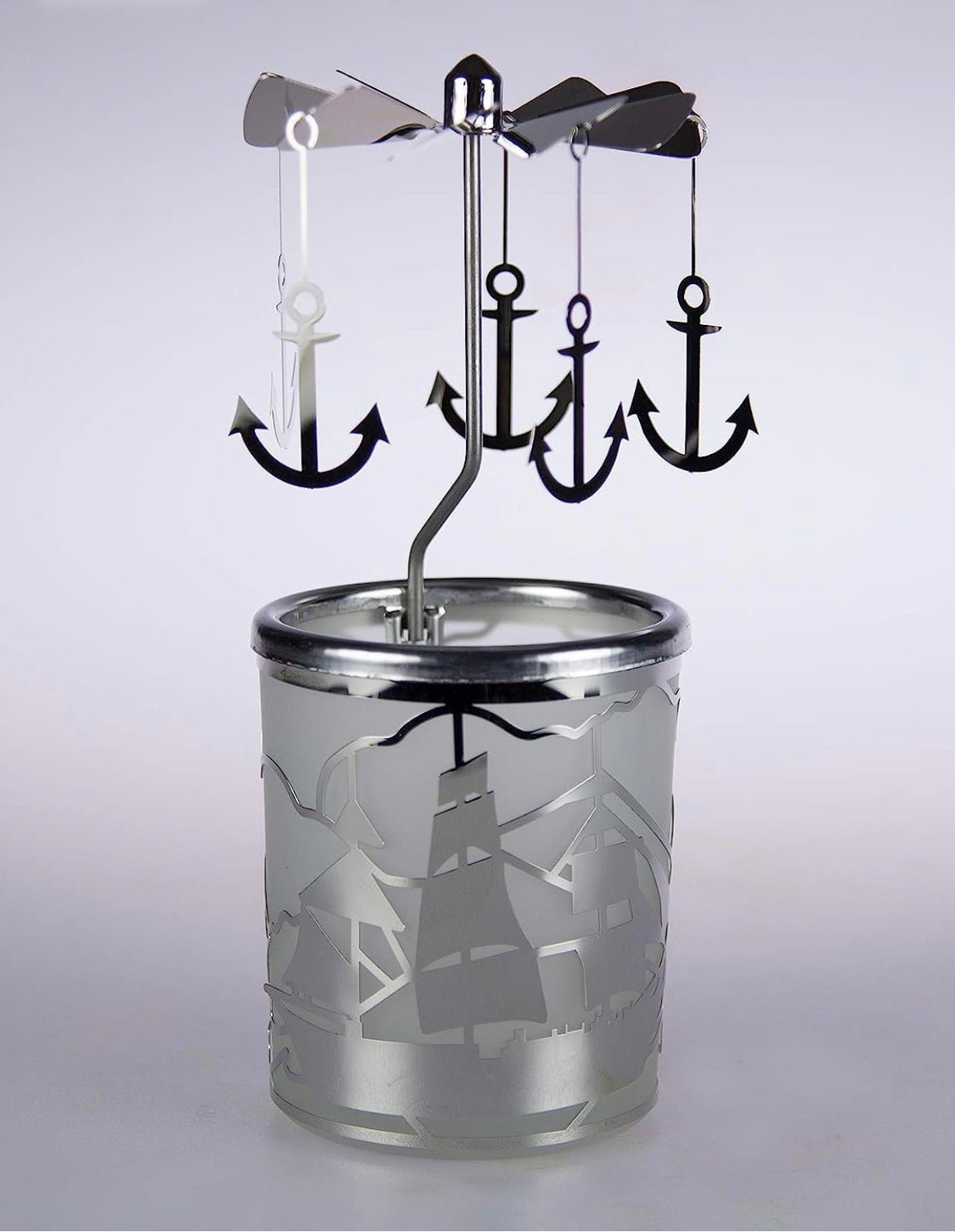 Spinner Tea Light Holder - Anchor