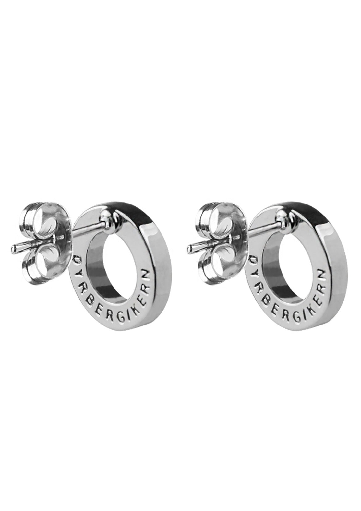 Dyrberg Kern Earrings - Koro Silver Stud with Crystals