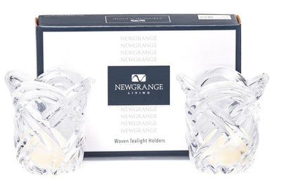 Newgrange Living Woven Tealight Holder - Set of 2