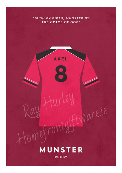 Ray Hurley Prints - Munster Rugby - Framed/Unframed