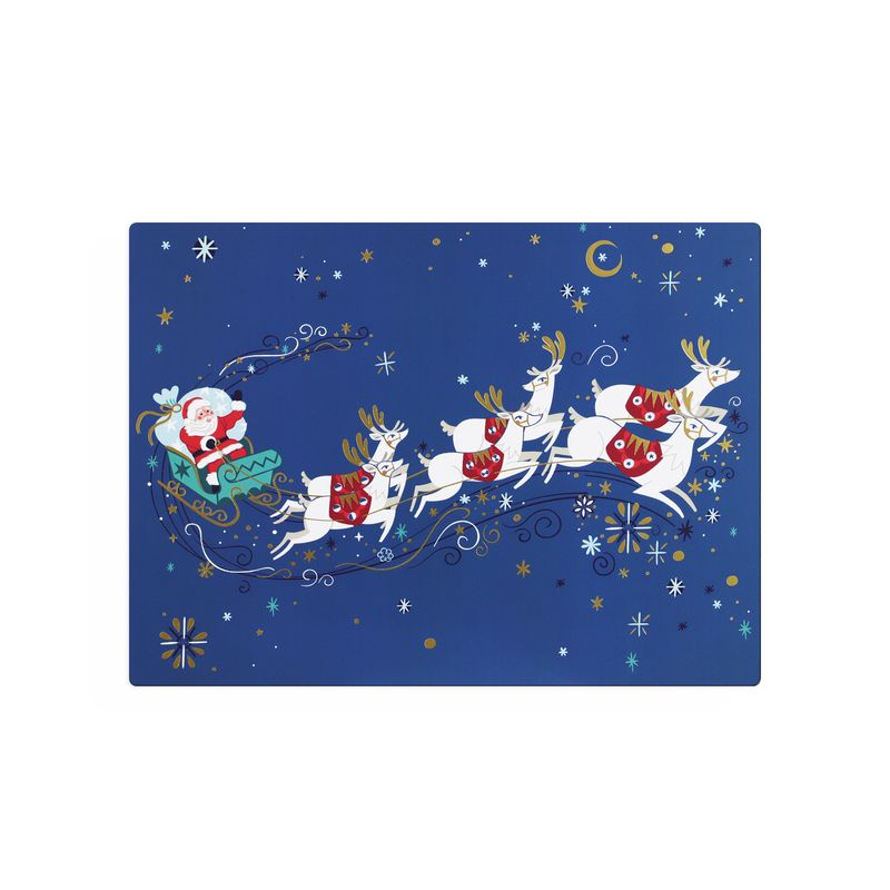 Tipperary Crystal Christmas Placemat/Coaster - Set of 6