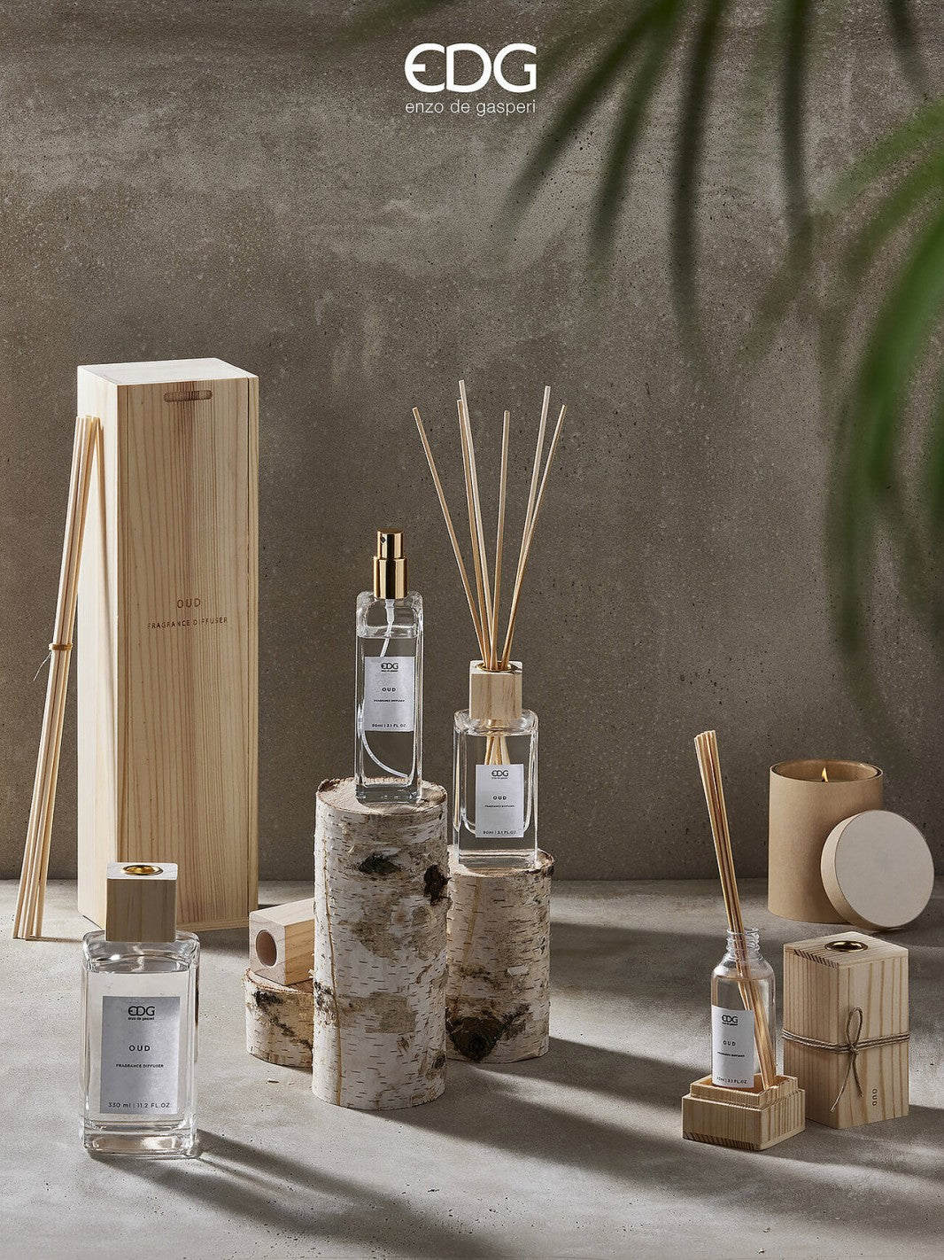 EDG Enzo De Gasperi Diffuser Naturals Collection