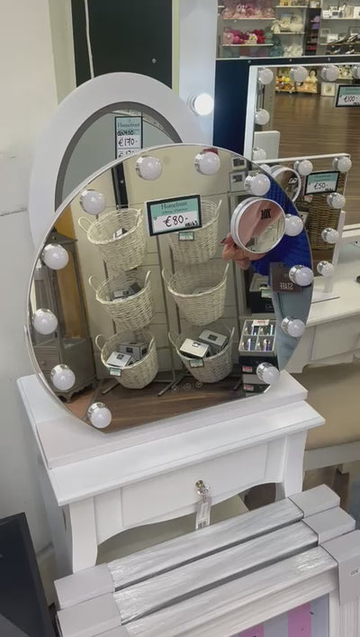The Grange Collection Hollywood Desktop Cirular LED Make-up Mirror