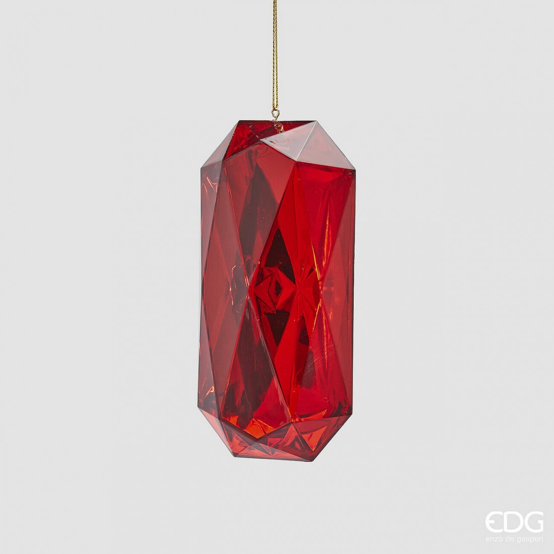 Christmas Tree Hanging Decoration - Diamond Droplet Over Sized Pendant Collection