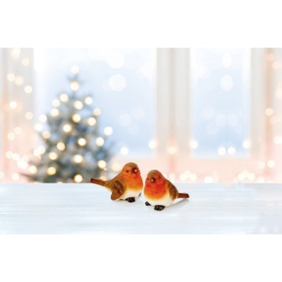 Christmas Ornament - Red Robin Figurine