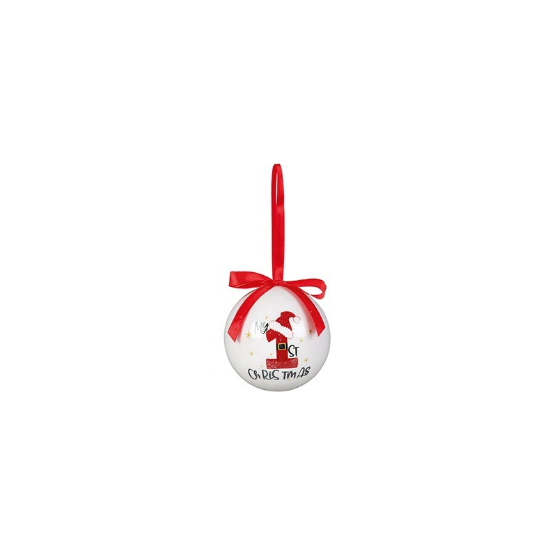 Christmas Tree Hanging Decoration - Decoupage Baubles