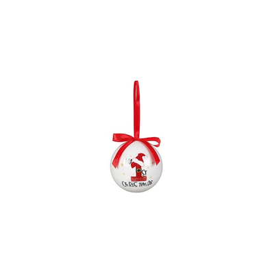 Christmas Tree Hanging Decoration - Decoupage Baubles