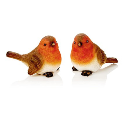 Christmas Ornament - Red Robin Figurine