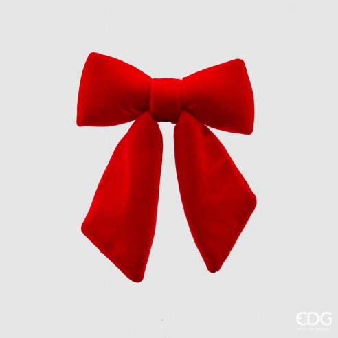 Christmas Bow - Puffed Velvet Collection
