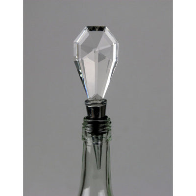 Glass Wine Stopper - Oval/Long