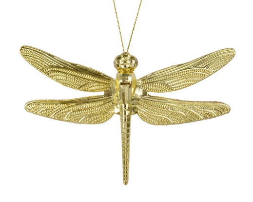 Gold Glitter Dragonfly