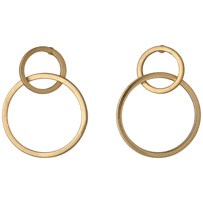 Pilgrim Earrings - HARPER Recycled Gold Plated