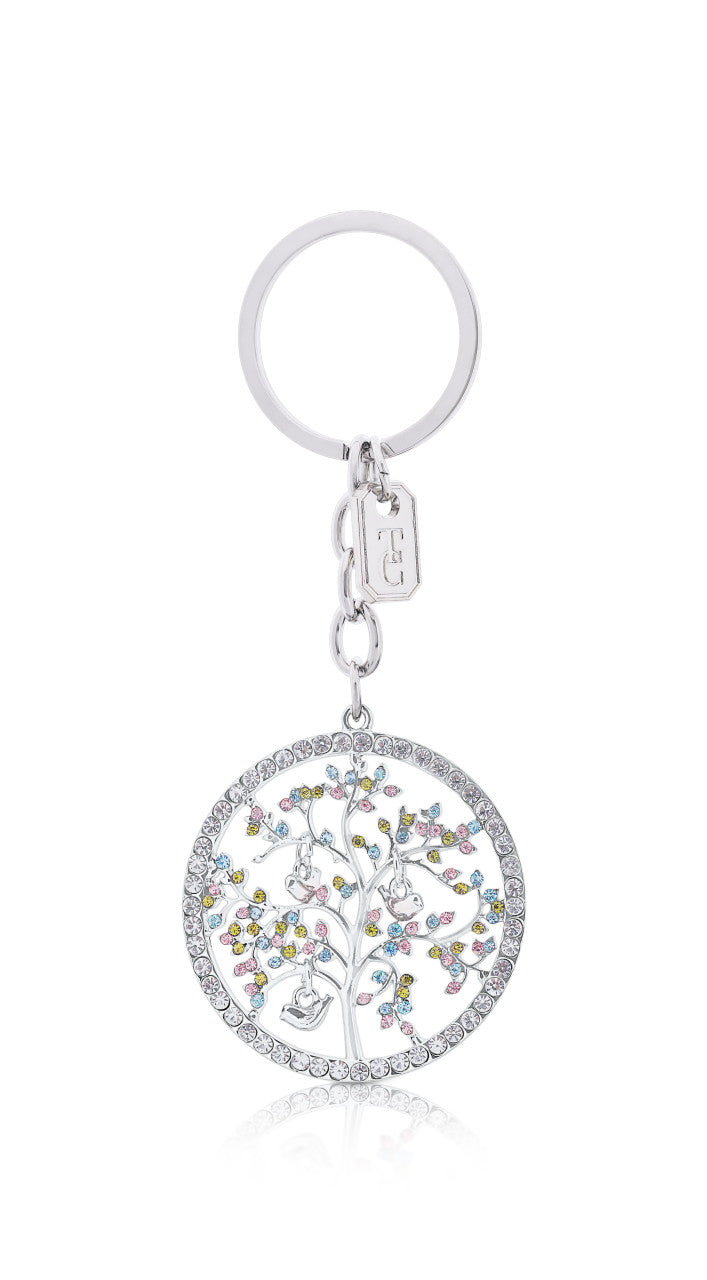 Tipperary Crystal Keyring - Sparkle Tree of Life