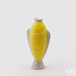 Yellow Fish Vase