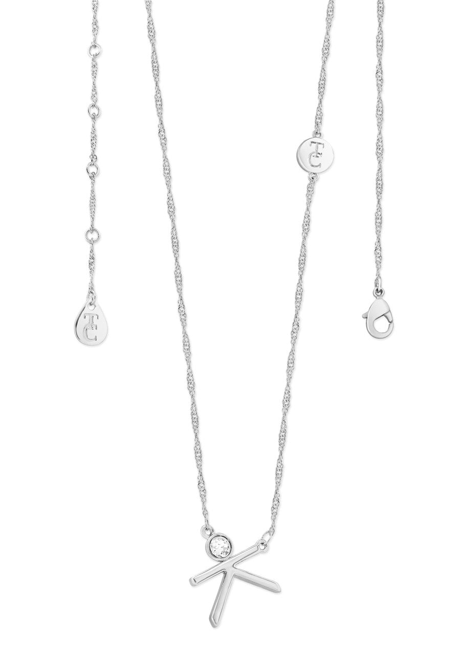 Tipperary crystal initial necklace 2025