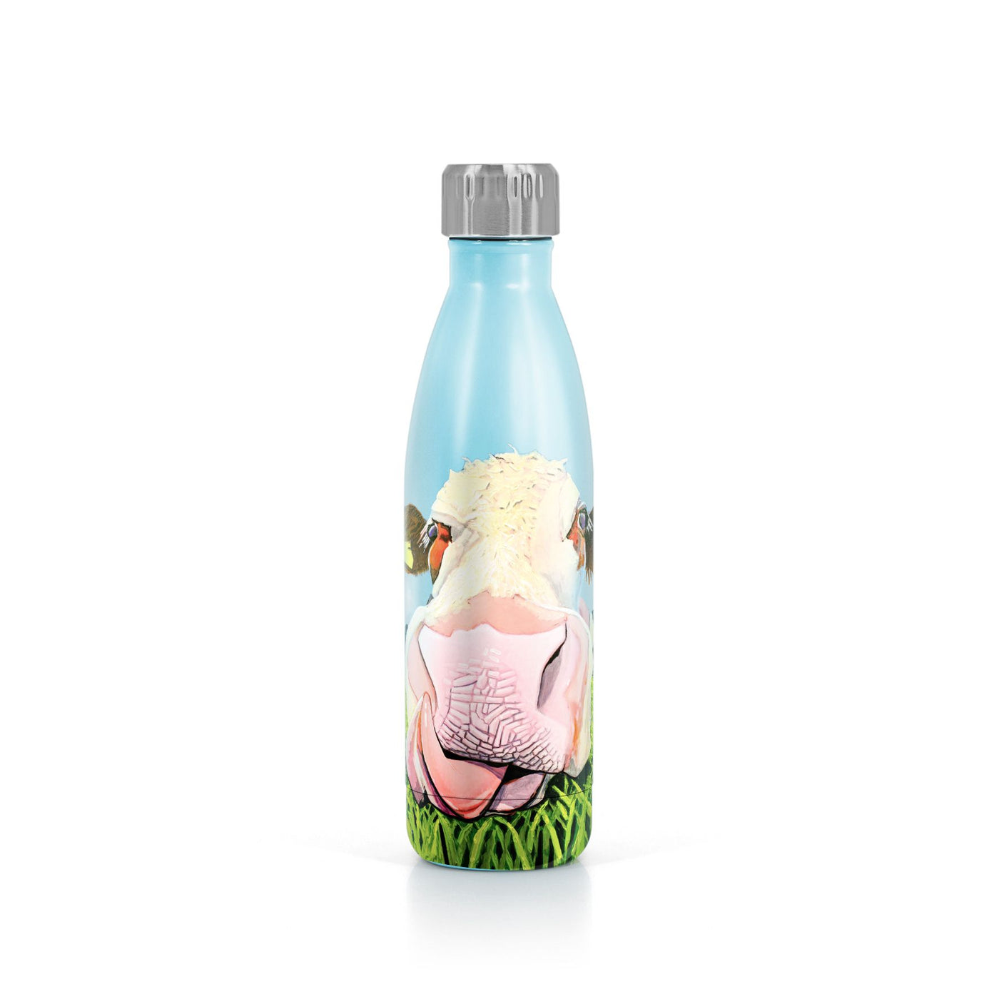 Eoin O Connor Cow Metal Water Bottle