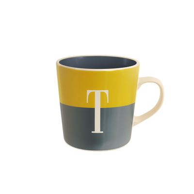 Tipperary Crystal Initials Mug - Letters A-Z