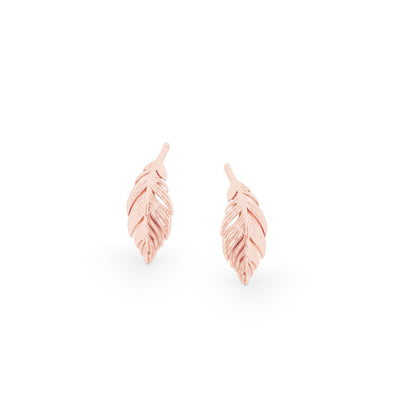 Tipperary Crystal Earrings - Feather Collection - Feather Mini Stud
