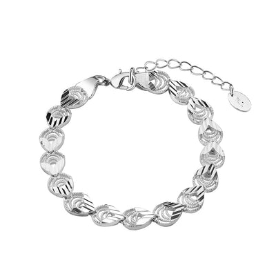 Newbridge Silverware Necklace and Bracelet Set - Tear Drop