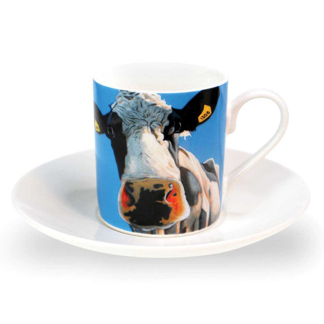 Eoin O Connor Cow Espresso Cup - Set Of 4